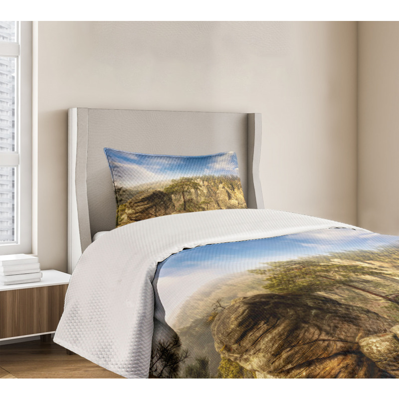 Park in Czech Republic Bedspread Set