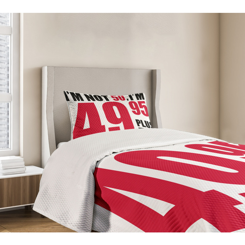 Hilarious Phrase Bedspread Set