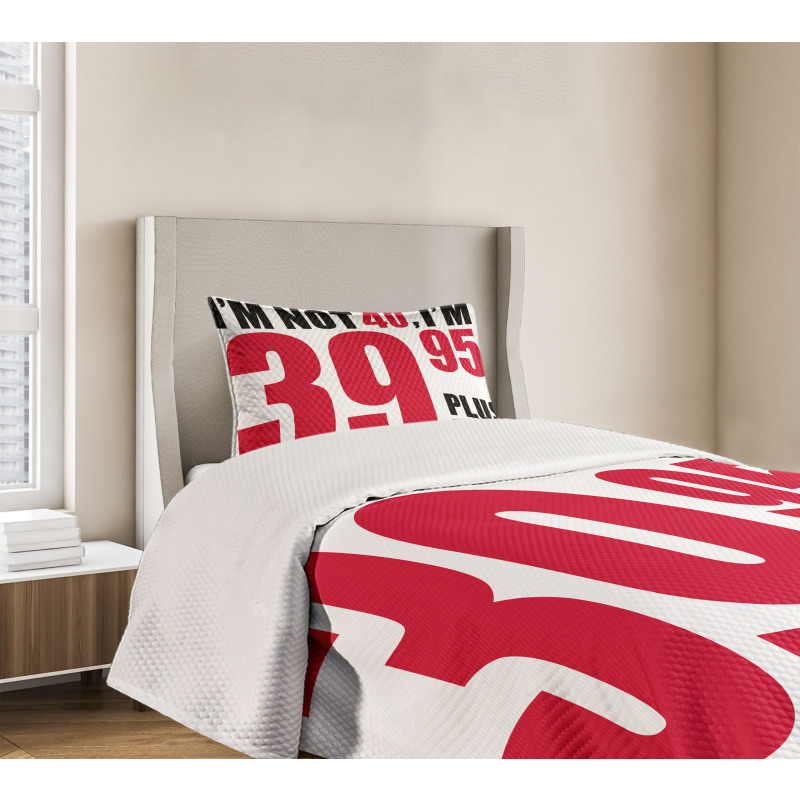 Humorous Funny Slogan Bedspread Set