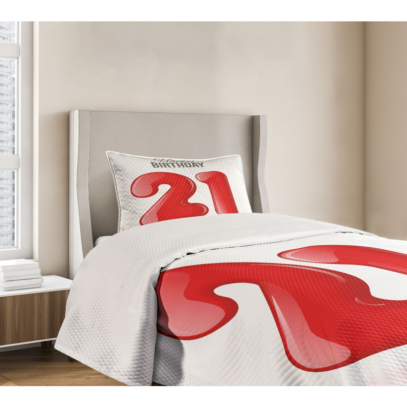 Teen Birthday Party Bedspread Set