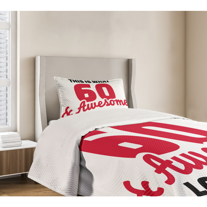 Words 60 Bedspread Set