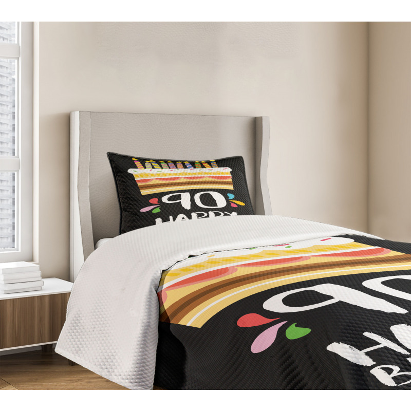 Colorful Party Set Bedspread Set