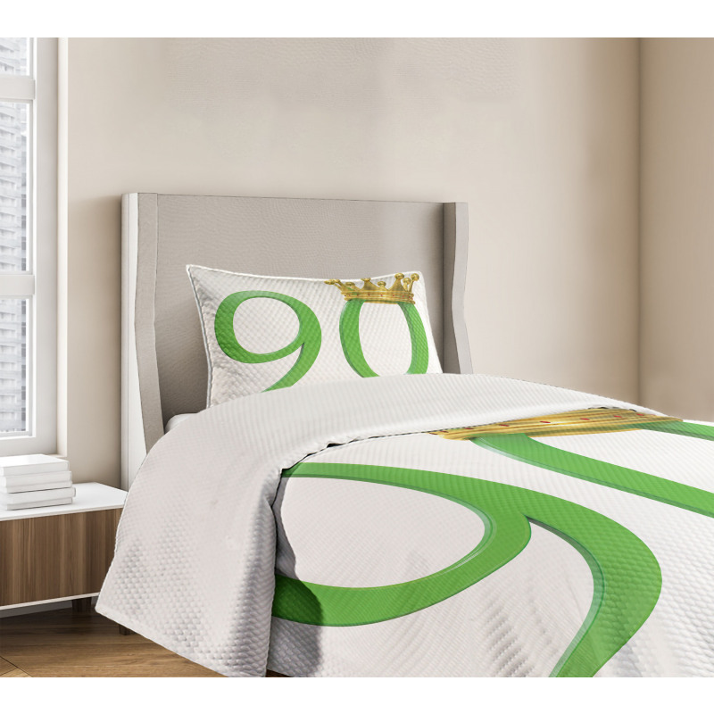 Queen Crown 90 Bedspread Set