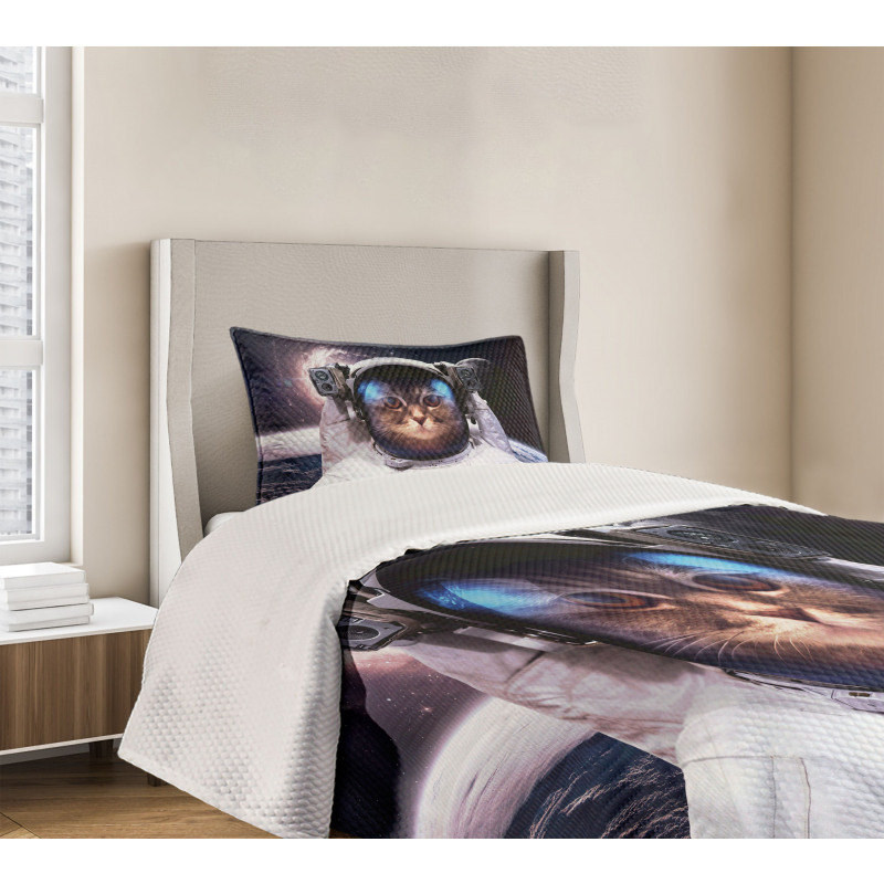 Cosmos Cluster Zodiac Bedspread Set