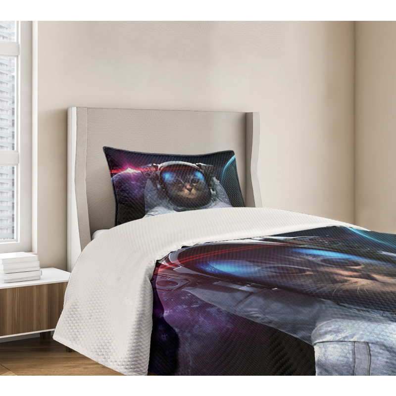 Galaxy Cosmos Nebula Bedspread Set