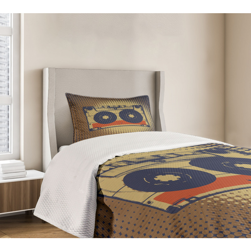 Audiocasette Music Fun Bedspread Set