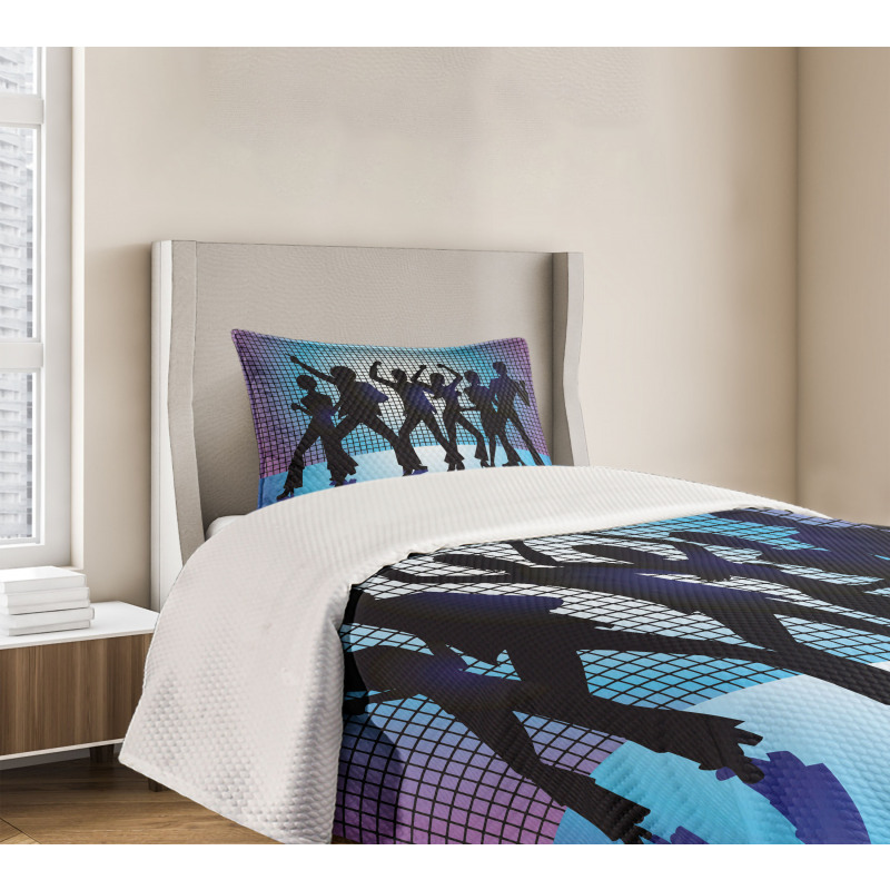 Dancing Night Club Bedspread Set