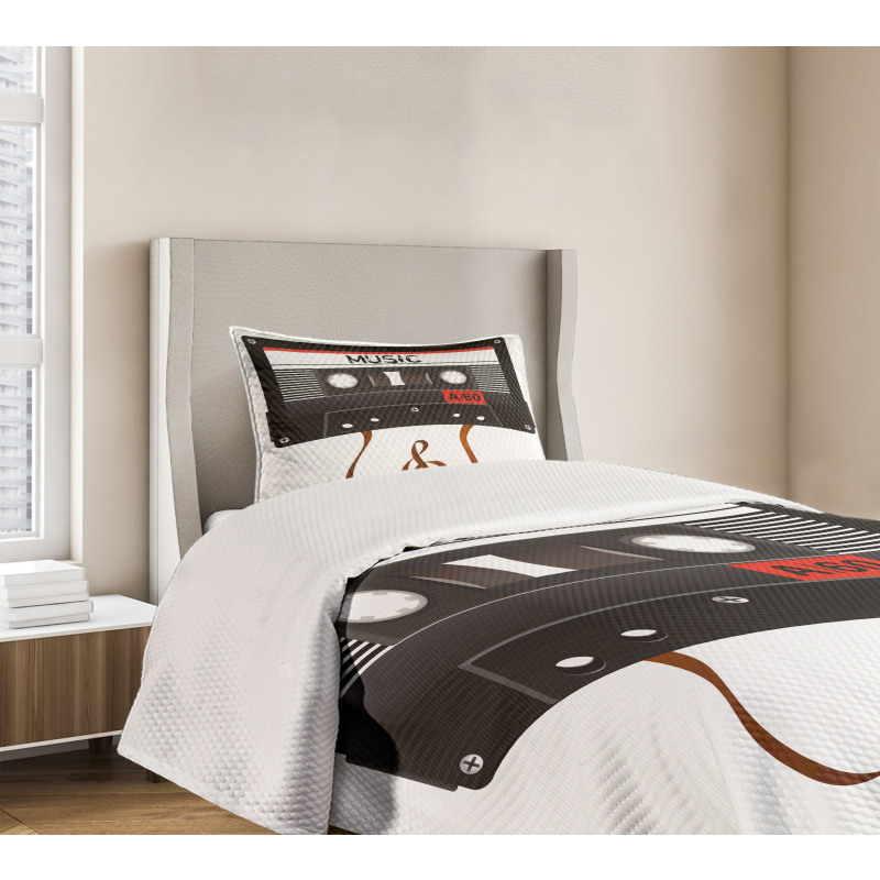 Broken Cassette Bedspread Set