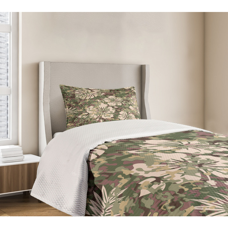 Aloha Tropical Jungle Bedspread Set