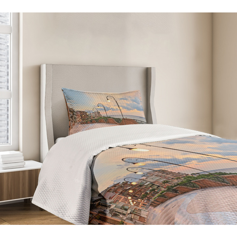 Dawn in Ortona Abruzzo Bedspread Set