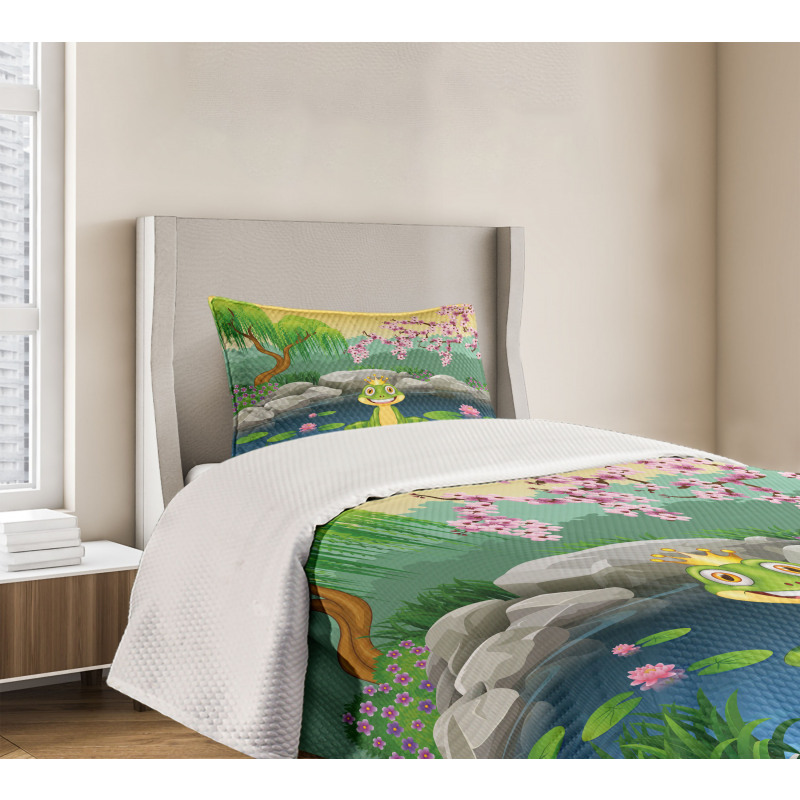 Fairytale Inspired Cartoon Bedspread Set