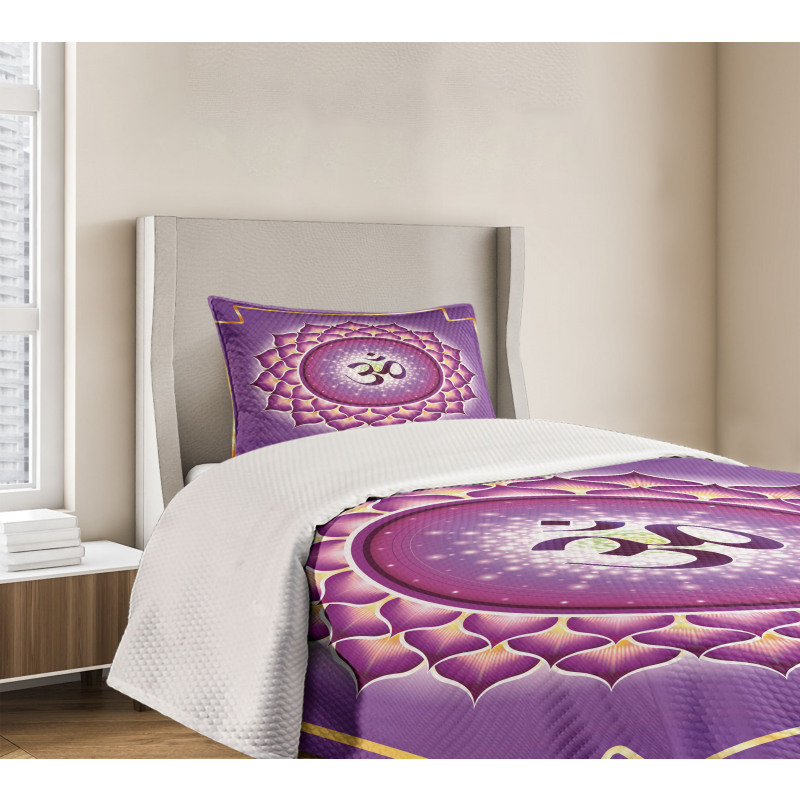 Chakra Sahasrara Esoteric Bedspread Set