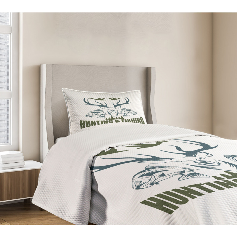 Emblem Bedspread Set