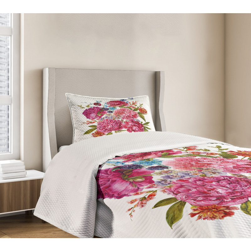 Gentle Summer Flora Bedspread Set