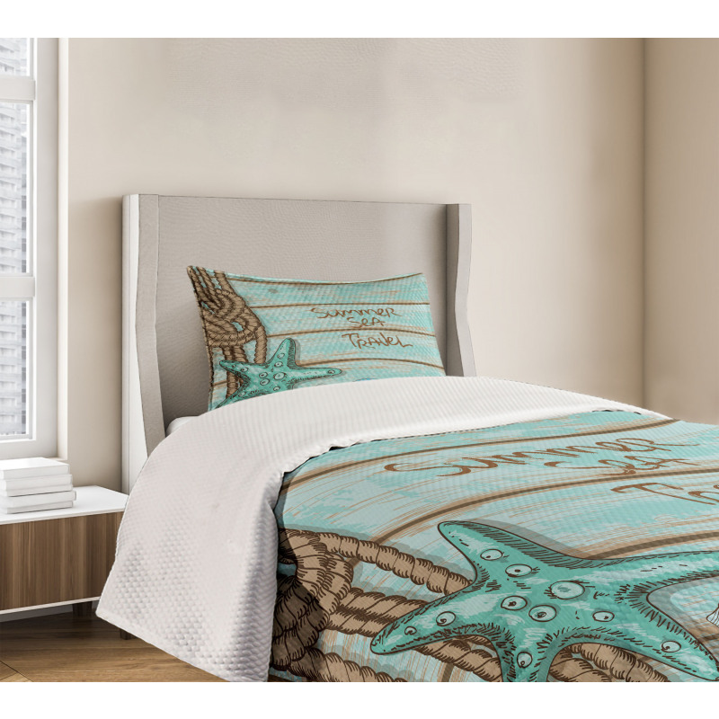 Summer Travel Bedspread Set