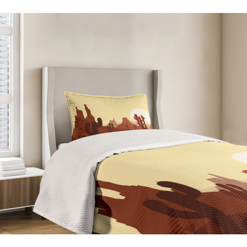 Arid Country Eco Sunset Bedspread Set