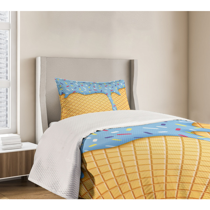 Waffle Bedspread Set