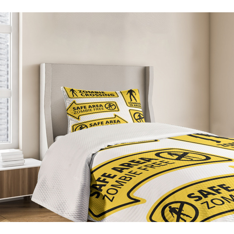 Safe Area Zone Bedspread Set