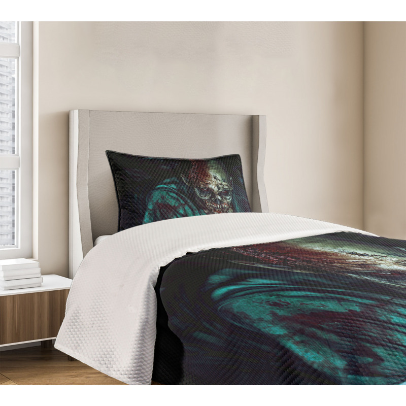 Fearful Vampire Bedspread Set