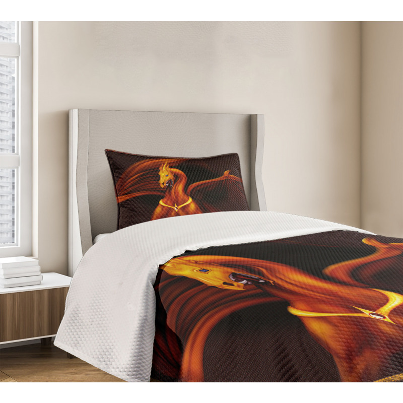 Tricorn Art Bedspread Set