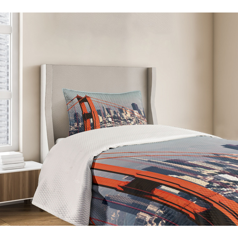 San Francisco Bedspread Set