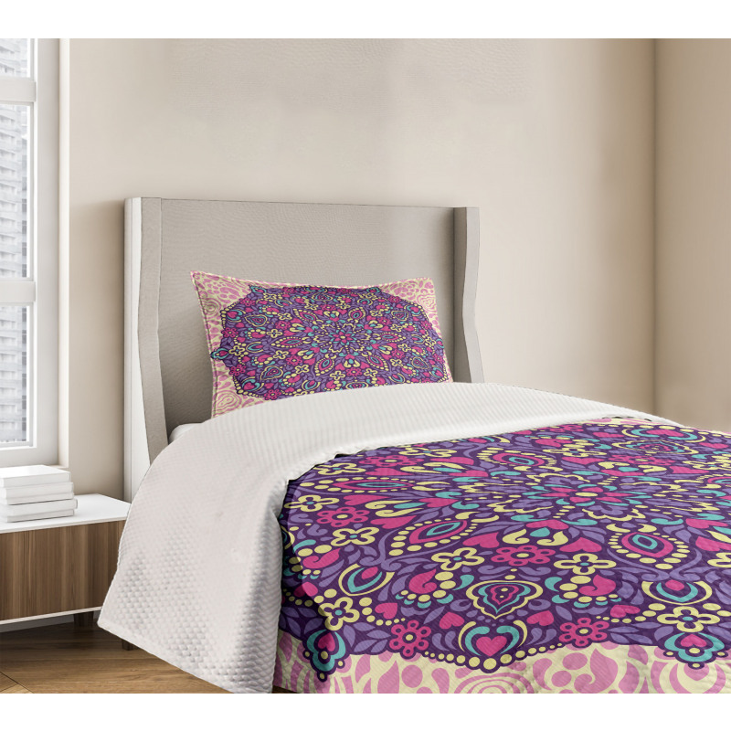 Floral Cosmos Bedspread Set