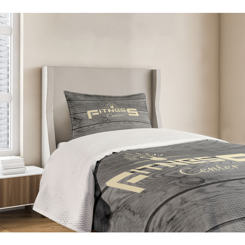 Club Wood Planks Bedspread Set