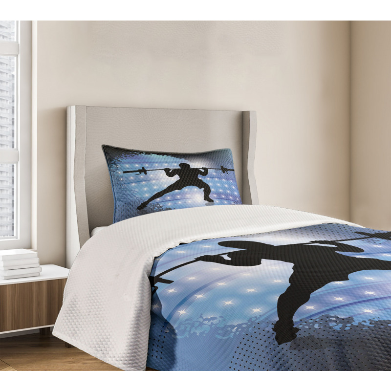 Wightlifter Silhouette Bedspread Set