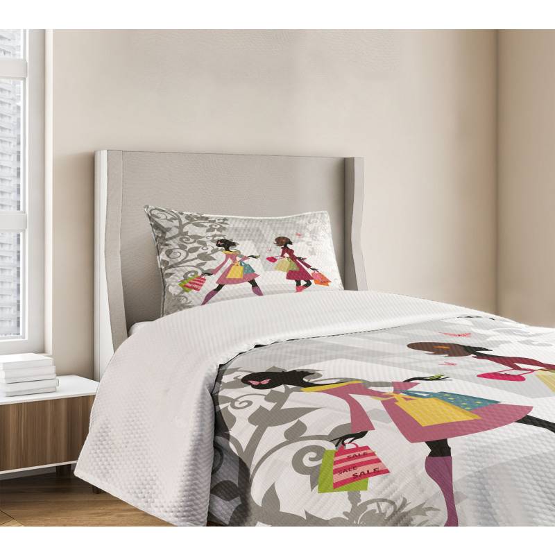 Retro Streets Urban Bedspread Set