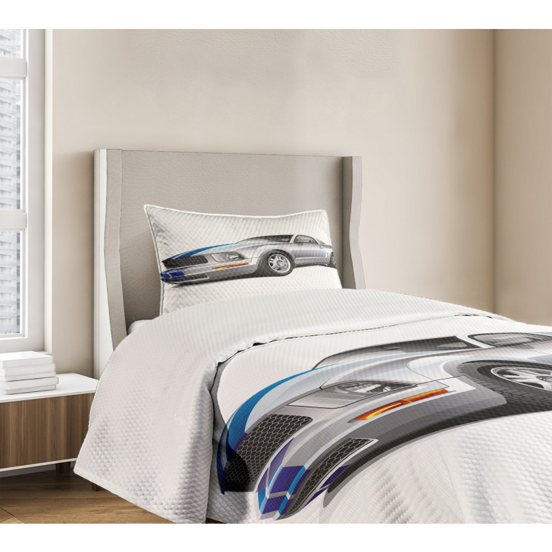 Cool Speed Car Bedspread Set