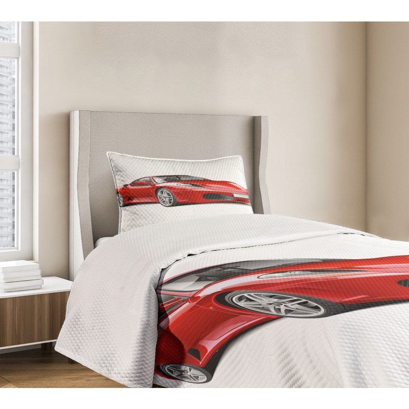 Italian Car Bedspread Set