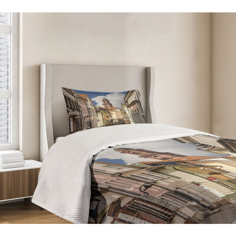 Heidelberg Streets Bedspread Set