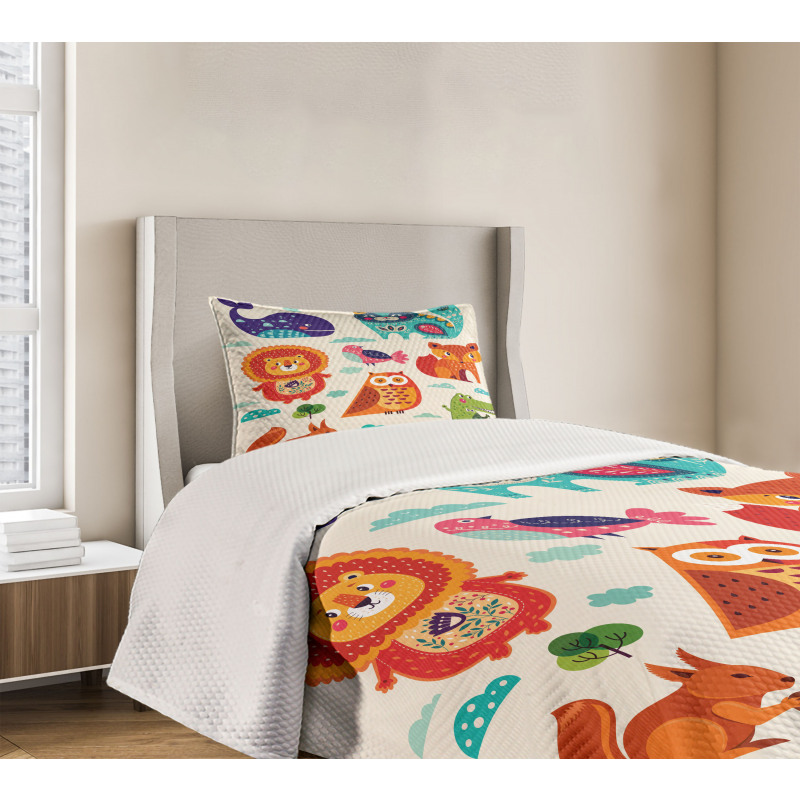 Native Ornate Fun Bedspread Set