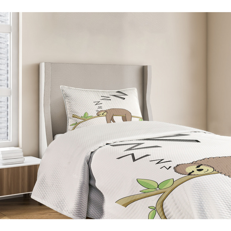 Arboreal Mammal Sleeping Bedspread Set