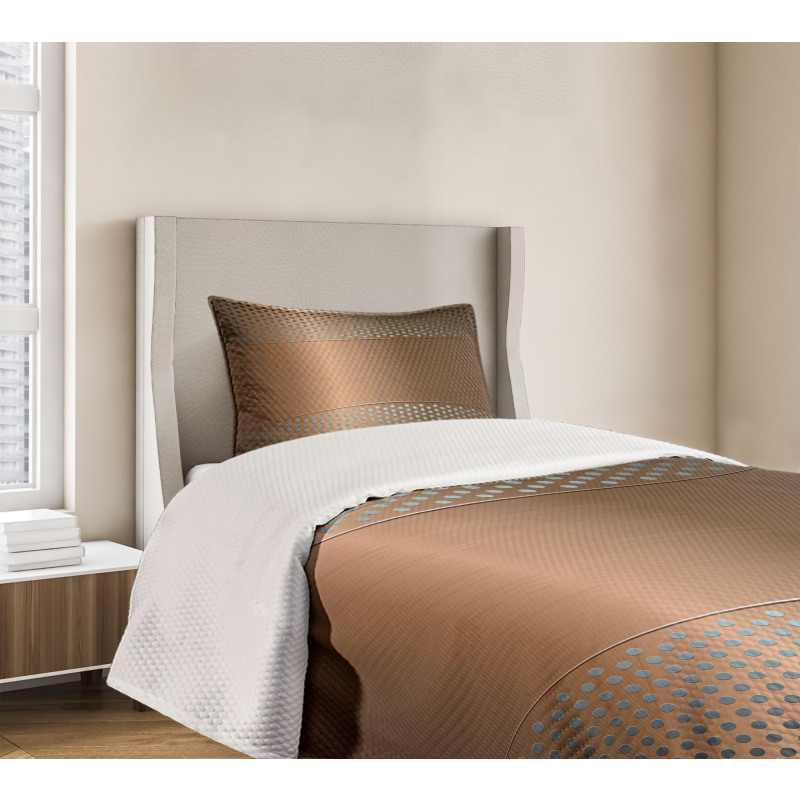 Perforated Grid Bedspread Set