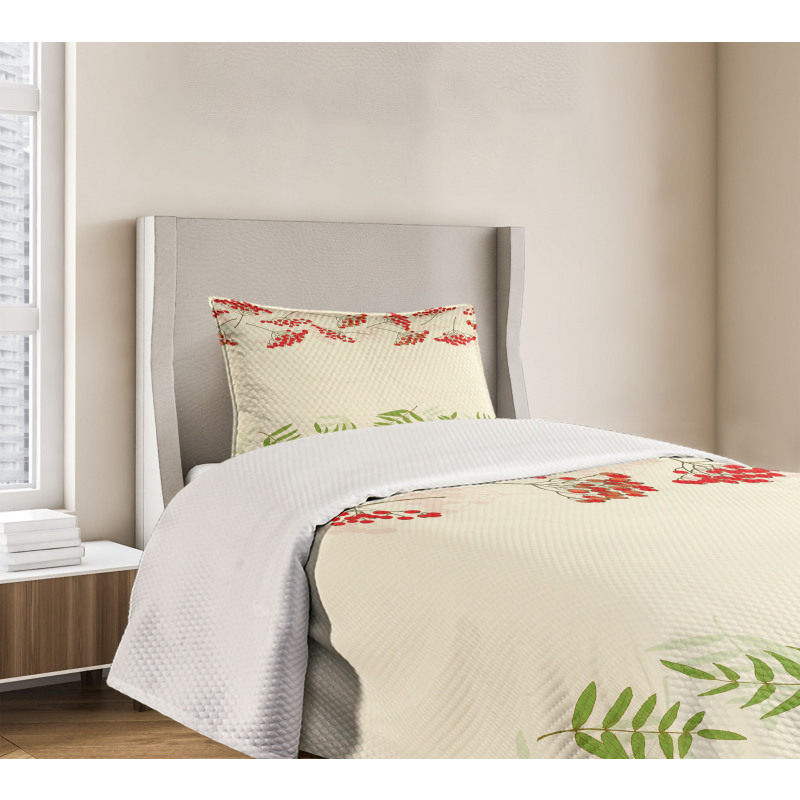 Border with Mountain Ash Bedspread Set