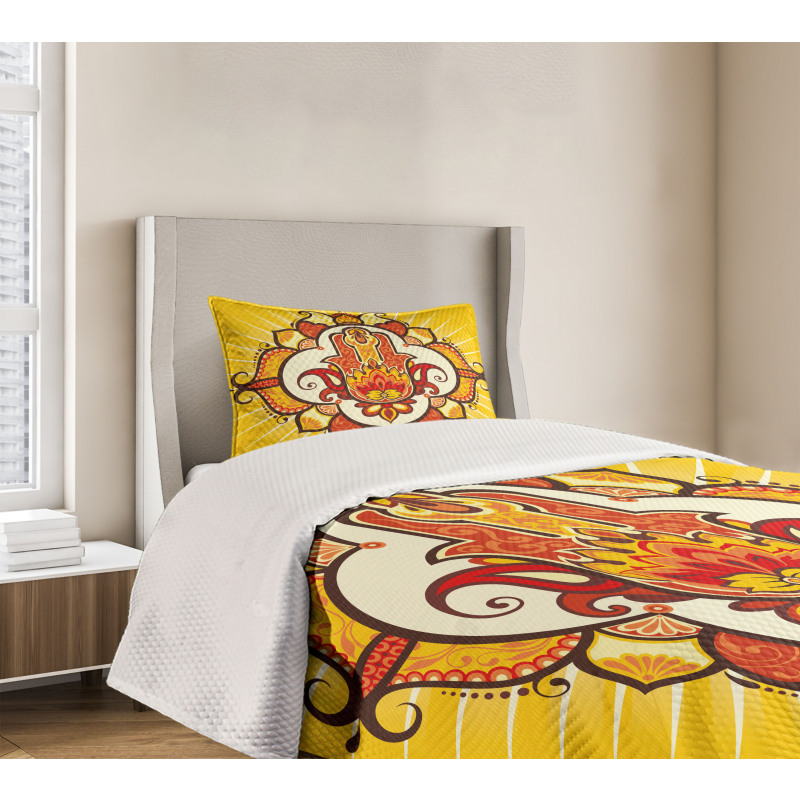 Sun Aura Energy Bedspread Set