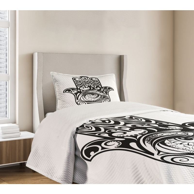 Art Moon Evil Eye Bedspread Set