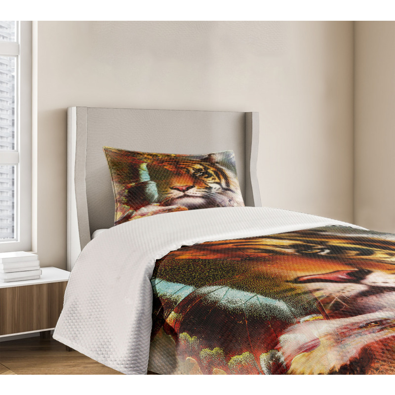 Nature Wildlife Bedspread Set