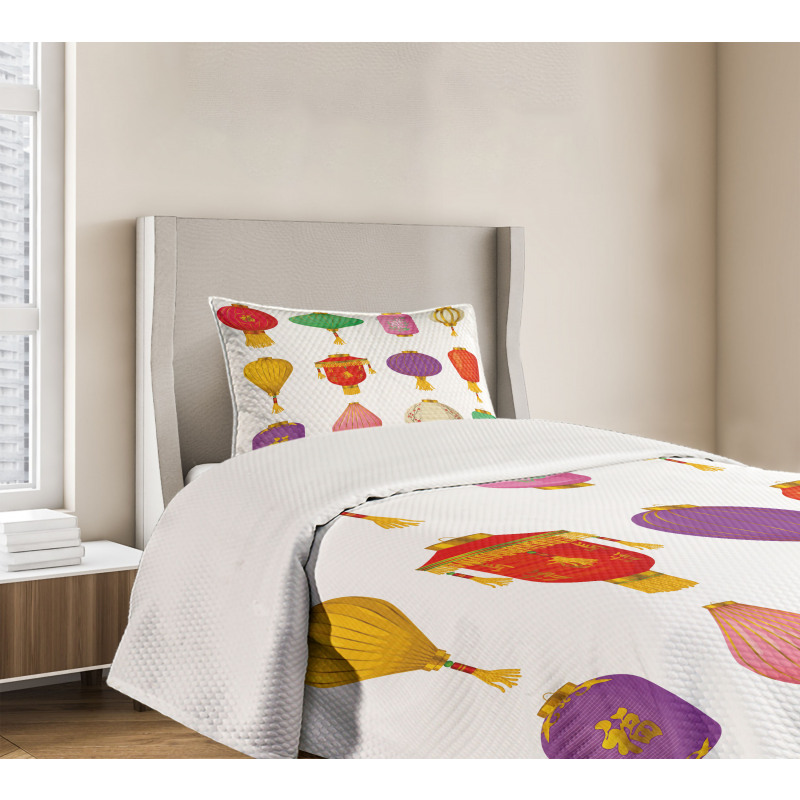 Chinese Celebration Bedspread Set