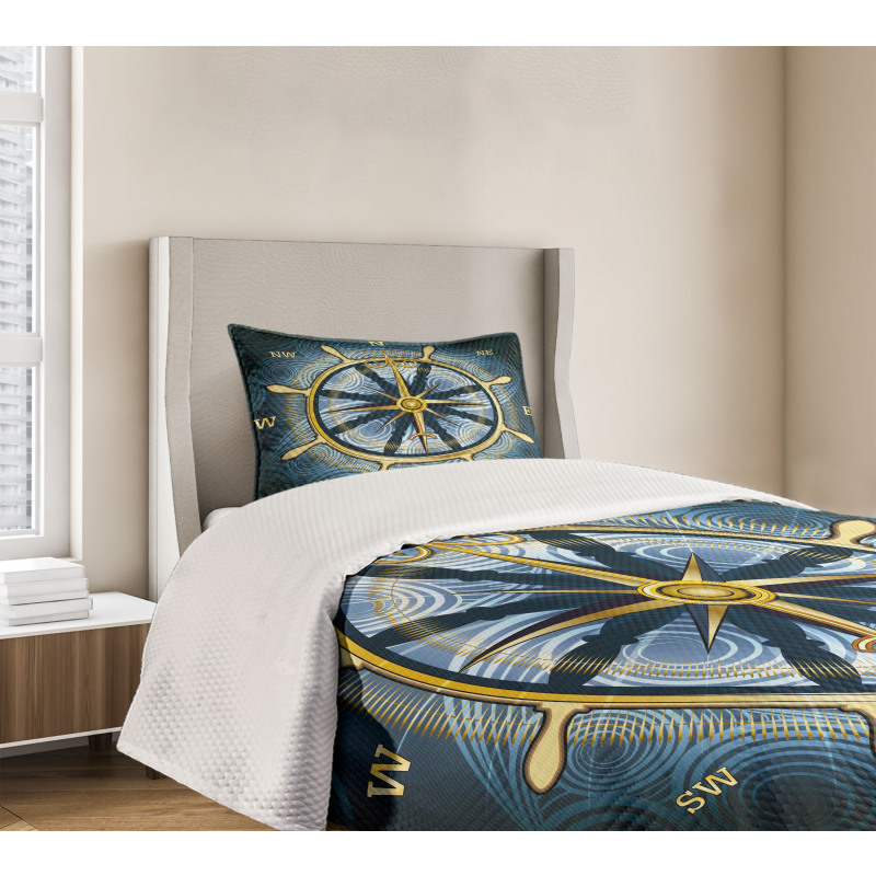 Yellow Navigation Bedspread Set