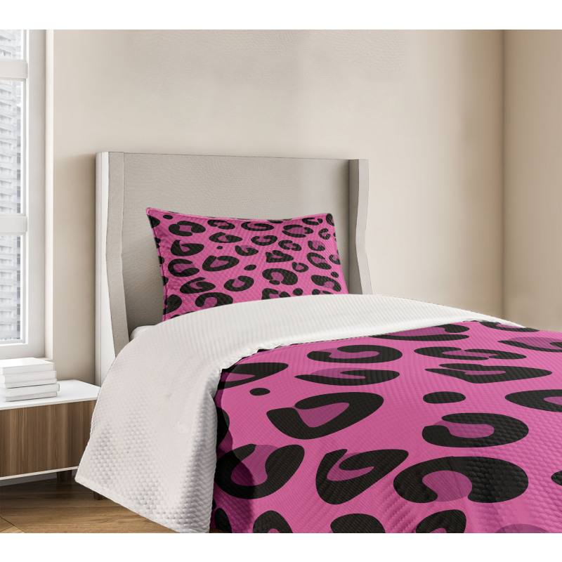 Leopard Animal Skin Bedspread Set