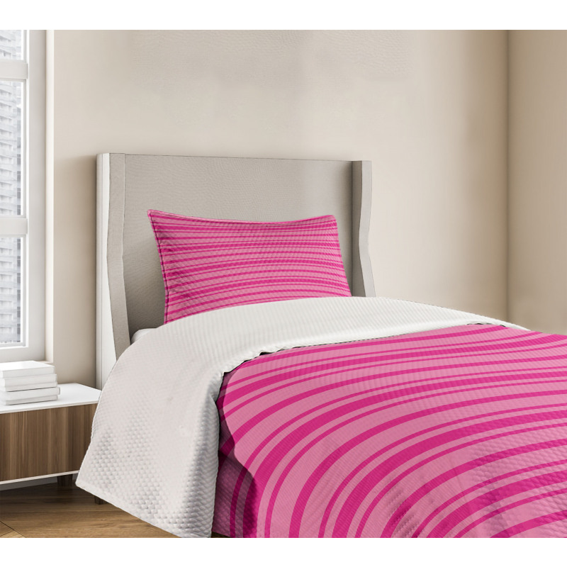 Stripes Geometrical Bedspread Set