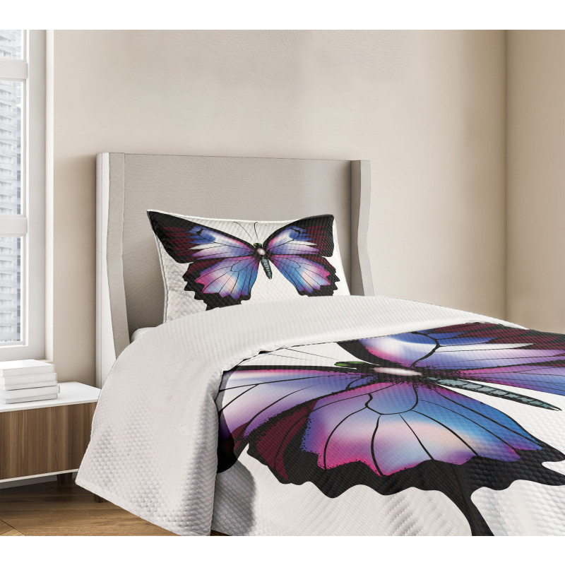 Vivid Insect Bedspread Set