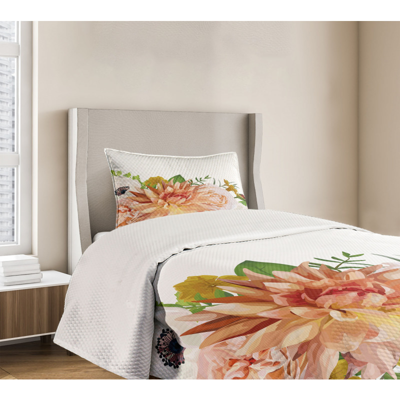 Fresh Leaves Bedspread Set