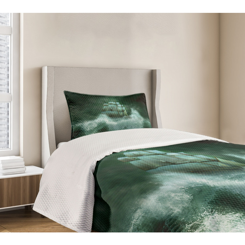 Thunderstorm Art Bedspread Set