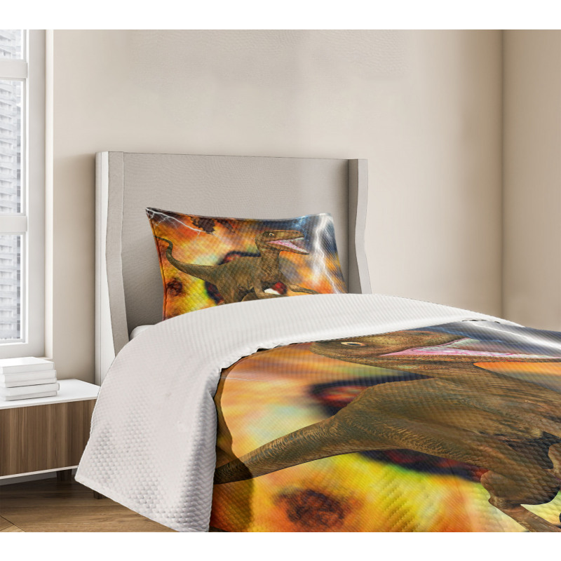 Animal Themed Design Bedspread Set