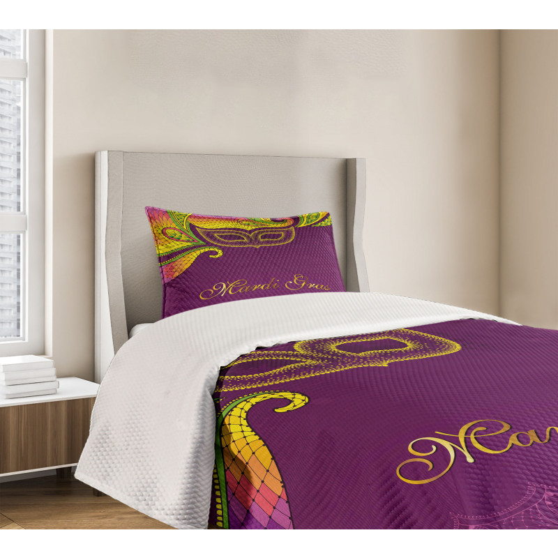 Colorful Lace Style Bedspread Set