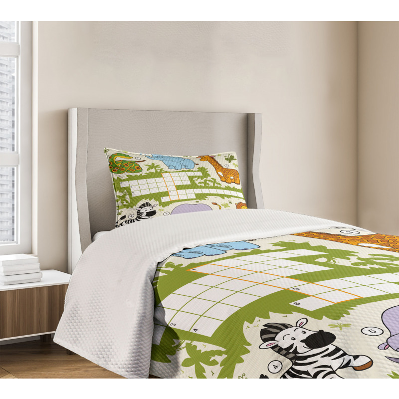 Wild Safari Bedspread Set