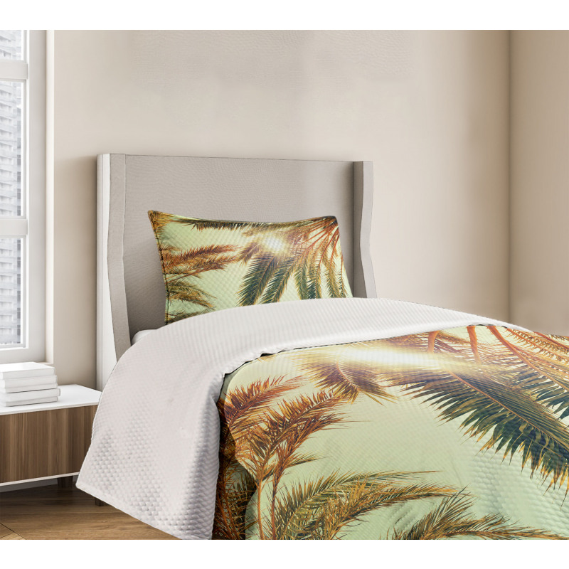 Sunbeams Tree Retro Bedspread Set